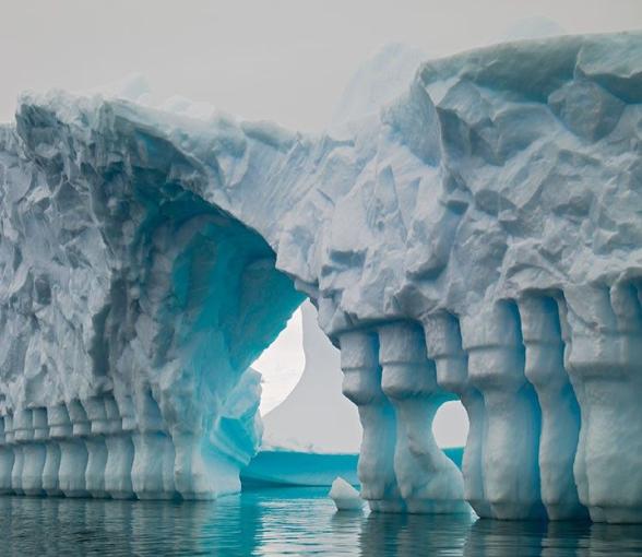 Une cite de glace - architecture naturelle