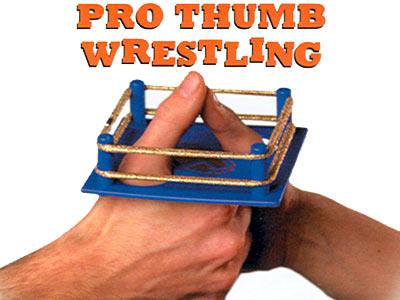 Pour les pro du combat de pouce, ce ring est fait pour vous :) - combat de pouce