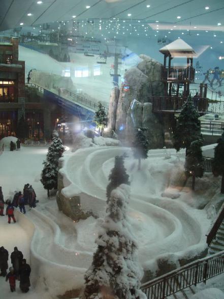 Un vrai complexe de sport d hiver en plein Dubai :o - dubai ski